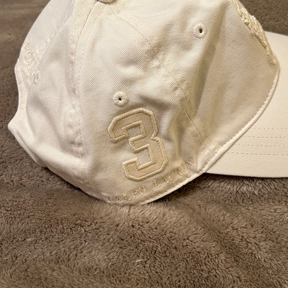 New Mens POLO RALPH LAUREN Large Pony adjustable hat. - Picture 2 of 4